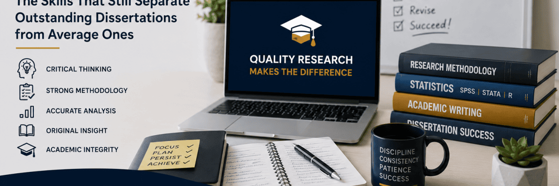 Beyond ChatGPT: The Skills That Still Separate Outstanding Dissertations from Average Ones